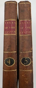 RARE Tales of the Castle.. Vol. IV & V ORIGINAL Printed In London (1787) Leather - Imagen 1 de 24