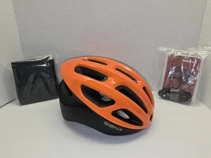 SENA R1 Smart Bluetooth Cycling Helmet - Size Medium - Orange- New NO Box!  - Picture 1 of 12