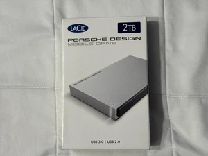 Disque dur externe portable Lacie Porsche Design Mobile 2 To - Photo 1/2