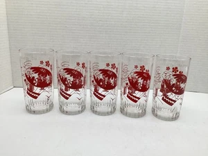 Set 5 Wizard Of Oz Trinkgläser Becher Baum Sammlerstück 10 oz - Bild 1 von 10