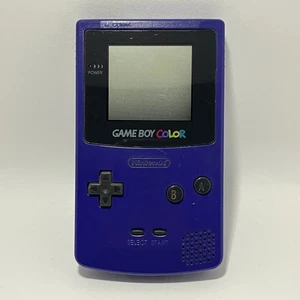 Nintendo Game Boy Color Console - Viola - Testato e Funzionante - Foto 1 di 9