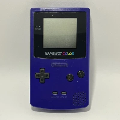 Nintendo Game Boy Color Console - Viola - Testato e Funzionante - Immagine 1 di 4