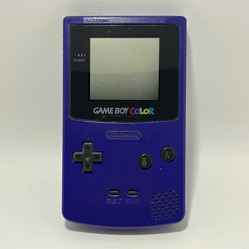 Nintendo Game Boy Color Console - Viola - Testato e Funzionante - Immagine 1 di 4