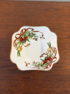 Tiffany & Co. 'Tiffany Holiday' - quadratische Schale - 1998, 13,5 cm breit - Bild 1 von 17