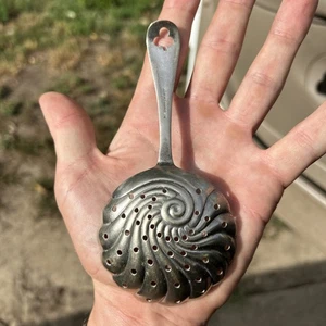 Antique Julep Strainer – N.F. Nickel Silver Co. – Late 19th / Early 20th Century - Picture 1 of 4