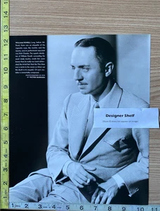 William Powell In Suit Seated 1930 Scene Book Photograph - Picture 1 of 2