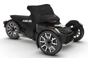 Can-Am OEM Black 100 Denier Canvas 1/2 Travel Cover All Ryker Models 219401143 - Picture 1 of 1