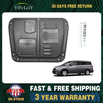 Auto Under Engine Guards Fit For 2011-2017 Nissan Quest Splash Guand Mud Flaps - Image 1 of 4