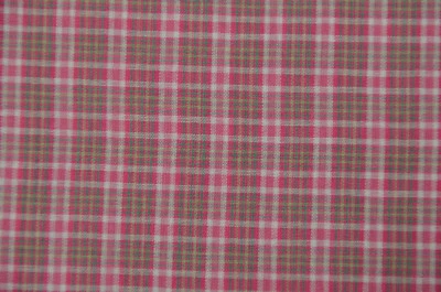 Baumwollstoff Karo pink-petrol-weiß 50 cm x 150 cm  Webkaro Webstoff - Bild 1 von 2