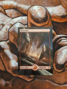 Magic the Gathering Zendikar Mountain #2 Hand Painted Unique Custom MTG Alter - Picture 1 of 1