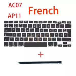 New French Keycap For Macbook Air Pro Retina 13" 15" Key Cap AC07 AP11 Type - Picture 1 of 3