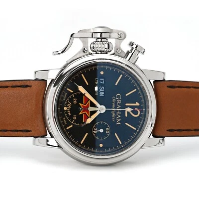 Reloj Pulsera Graham Chronofighter Vintage ROC 2CVAS.B12A Edición Limitada Foto 1 de 4