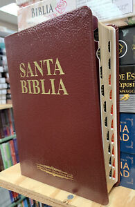 BIBLIA-ANTIGUA-VERSION-REINA-VALERA-1909 LETRA-GRANDE-CON INDICE PIEL FABRICADA