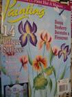 Painting Magazine April 2001- Dewberry Irises Tulips & Poppies Firescreen/Asian