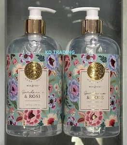 (2-Pk) MIA & CO. ~ GARDENIA & ROSE Coconut Oil Gentle Nourishing HAND SOAP 710ml - Picture 1 of 3