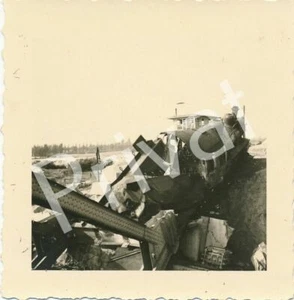 Photo Wk 2 Angegriffene Locomotive Train Transport France A1.12 - Afbeelding 1 van 1