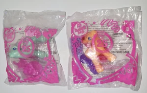 2008 McDonalds Happy Meal Toy My Little Pony #4 Minty & #8 Scootaloo NIP - Picture 1 of 2