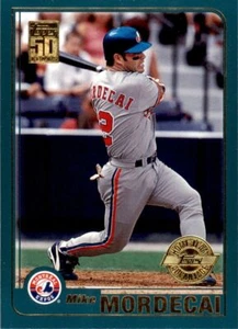 2001 TOPPS MIKE MORDECAL . MONTREAL EXPOS #549 - Picture 1 of 2
