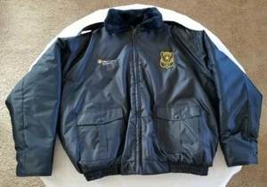 NWT Security Jacket Image First 944B Mens Size 4XL Miller Coors Security Black - Picture 1 of 10