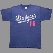 Vintage 1990s MLB Los Angeles Dodgers Hideo Nomo Starter T-Shirt