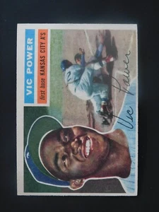 1956 Topps Baseball Card #67 Vic Power WB (EX+) - Bild 1 von 2
