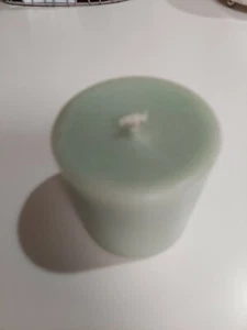 MINT GREEN THREE INCH PILLAR CANDLE UNBURNED/ UNCENTED - Picture 1 of 3