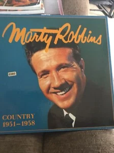 (380k) Marty Robbins 5 Disk Set New 1951 To 1958 With Book Of History - Picture 1 of 6