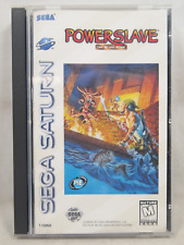 Powerslave (Sega Saturn) Authentic Complete in Box CIB