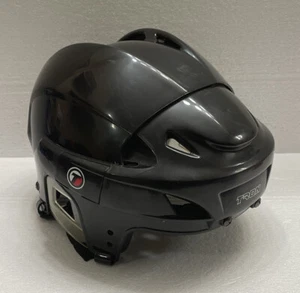 Tron Hockey Helmet Size Medium With No Visor - Black - Picture 1 of 7