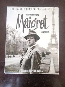 MAIGRET 1960 BBC TV SERIES COMPLETE SEASON 1 New Blu-ray Remastered in HiDef - Picture 1 of 5