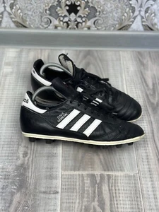Adidas Copa Mundial tacchetti calcio pelle vintage nero uomo taglia US8 UK7,5 - Foto 1 di 16