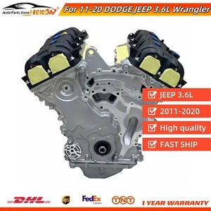 Engine Long Block For 11-20 DODGE CHRYSLER RAM JEEP 3.6L Remanufactured Wrangler - Picture 1 of 12