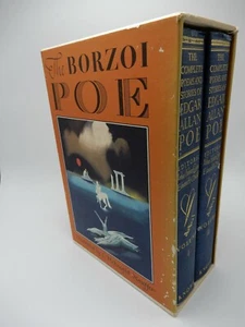 Complete Poems & Stories Edgar Allan Poe The Borzoi Poe Knopf Illustrated Boxed - Picture 1 of 11