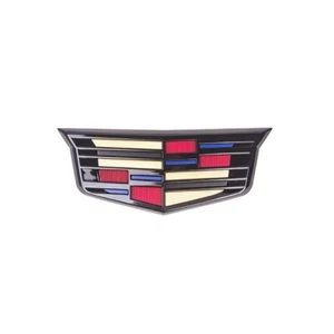 Black Color for Cadillac Logo Car Auto Rear Trunk Lid Emblem for XTS ATS XT5 3 - Picture 1 of 1