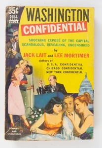 WASHINGTON CONFIDENTIAL Dell 106 Lait Mortimer Scandals Expose - Picture 1 of 4