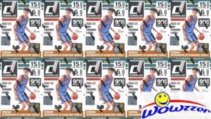 (10) 2022/23 Panini Donruss Basketball EXCLUSIVE Sealed Blaster Box-900 Cards - Picture 1 of 3