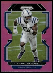 2021 Panini Prizm #27 Darius Leonard Pink Indianapolis Colts - Picture 1 of 2