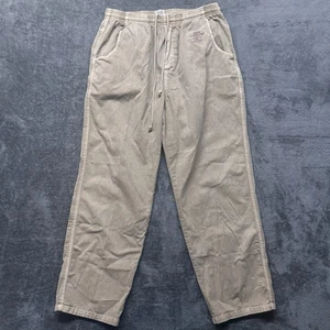 Crazy Shirts Pants Mens XXL Brown Kona Coffee Dyed Hawaii Elastic Waist Casual - Picture 1 of 10
