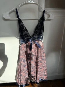 Dessous glitzernd und geblümt Größe M - Bild 1 von 7