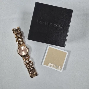 Reloj para mujer Michael Kors MK3609 Elena esfera oro rosa acero inoxidable - Imagen 1 de 8