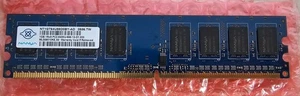 Nanya HP 404574-888 1GB PC2-6400U DDR2   Ref00260 - Picture 1 of 1