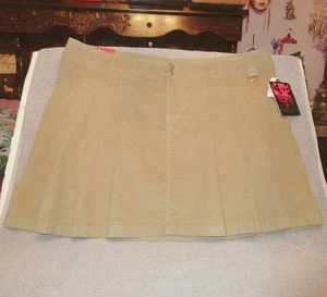 Vtg Torrid Y2K Kik Girl Corduroy Pleated Mini Skirt Size 18 School Girl Academia - Picture 1 of 10