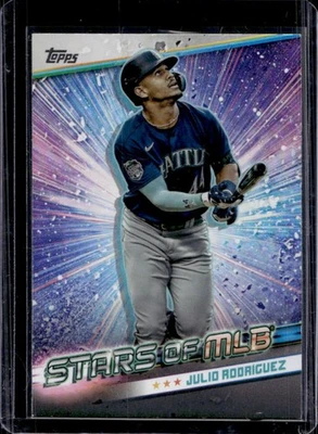 2024 Topps Julio Rodriguez Stars of MLB #SMLB-16 Mariners - Image 1 of 2