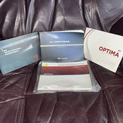 2013 Kia Optima Owner Manual Compatible with OEM Owners Manual, Factory - Image 1 of 4