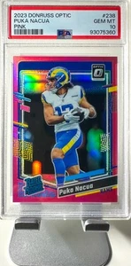 2023 Panini Donruss Optic - Rated Rookie Puka Nacua #238 Pink Prizm (RC) - Picture 1 of 2