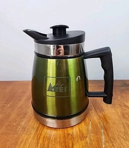 REI French Coffee Press Stainless Steel Vacuum Insulated 48 oz Hiking Camping - Picture 1 of 8