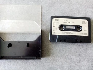 AC/DC "High Voltage" cassette K7 Europe - Imagen 1 de 1