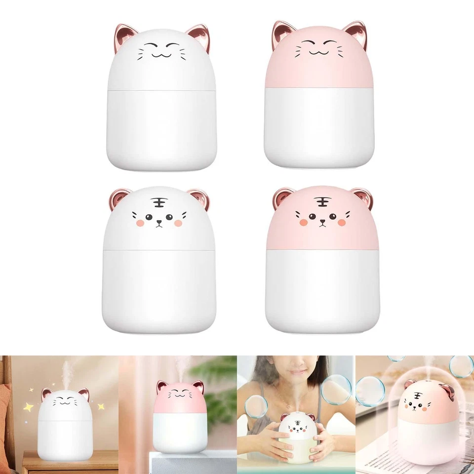 Cartoon Desktop Humidifier with Night Light Quite USB Cool Mist Humidifier - Image 1 of 1