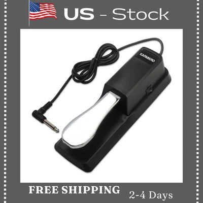 Sustain Pedal for Keyboard Universal, Premium Sustain Pedal, Piano Pedal - Image 1 of 4