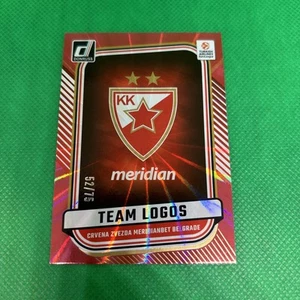 2024-25 Donruss Turkish Airlines EuroLeague Meridian Red #/75 Team Logos #2 - Bild 1 von 2